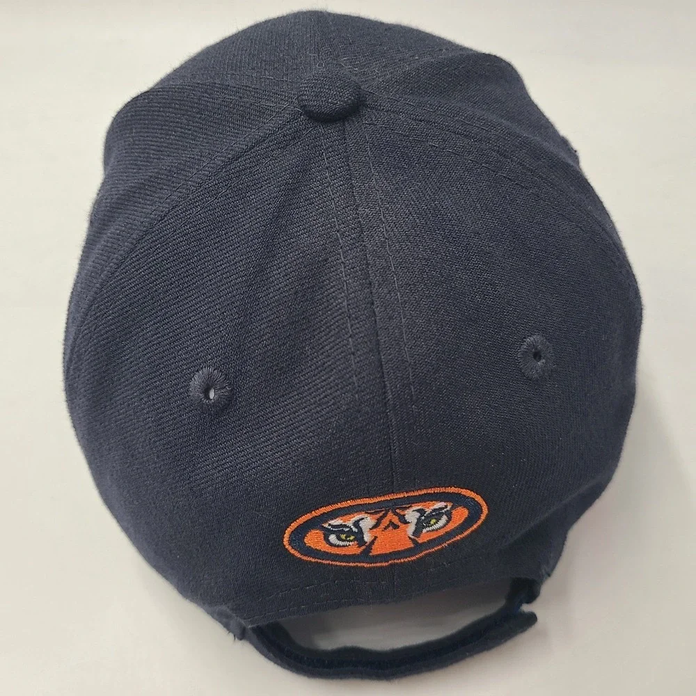 Auburn Tigers Hat Adjustable New Era 9Forty Blue Orange NCAA University Logo Men